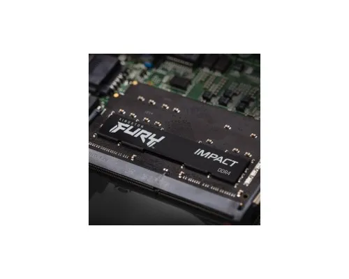Модуль памяті для ноутбука SoDIMM DDR4 16GB 2666 MHz FURY Impact Kingston Fury (ex.HyperX) (KF426S16IB/16)