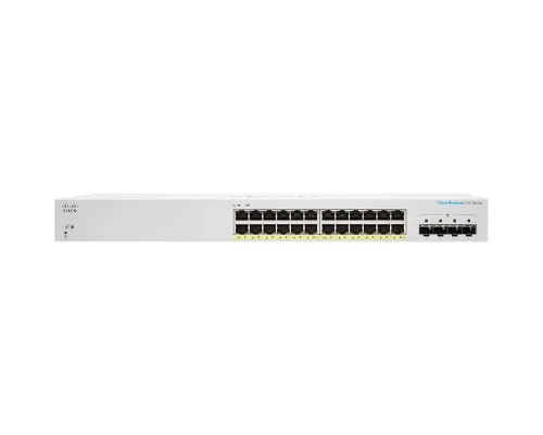Комутатор мережевий Cisco CBS220-24T-4G-EU