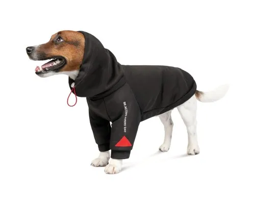 Худі для тварин Pet Fashion Snoodie S чорне (4823082423415)
