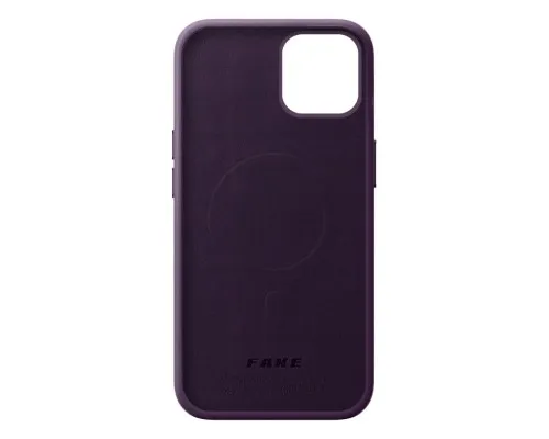 Чехол для мобильного телефона Armorstandart FAKE Leather Case Apple iPhone 14 Dark Cherry (ARM64392)