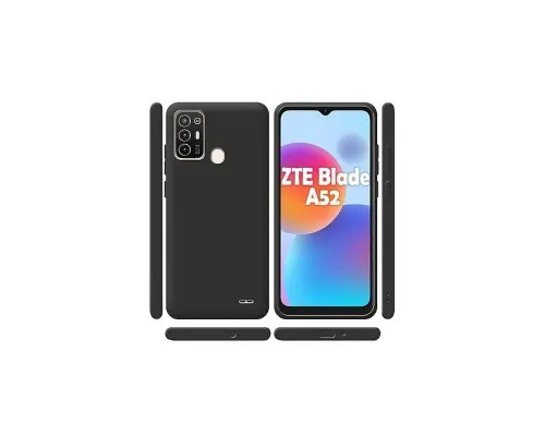 Чохол до мобільного телефона BeCover ZTE Blade A52 Black (708941)