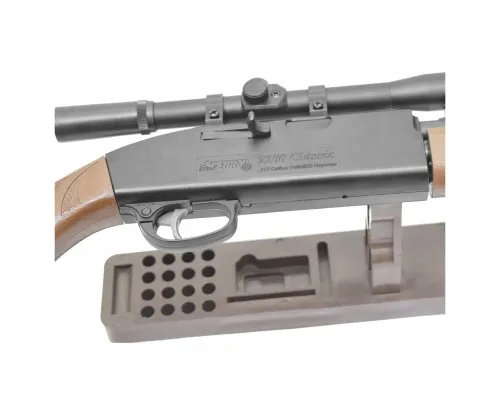 Пневматична гвинтівка Crosman Classic з прицілом 4х15 мм (2100X)