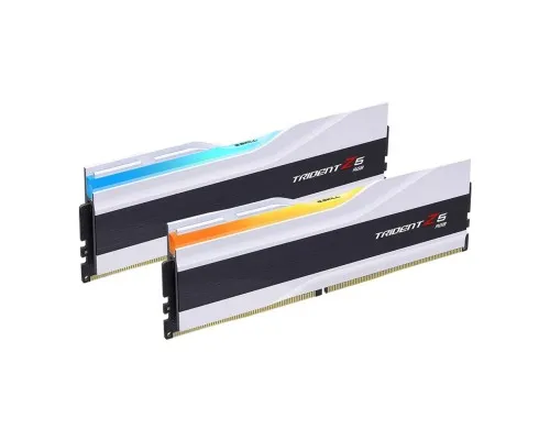 Модуль памяти для компьютера DDR5 32GB (2x16GB) 6000 MHz Trident Z5 RGB White G.Skill (F5-6000J3636F16GX2-TZ5RW)