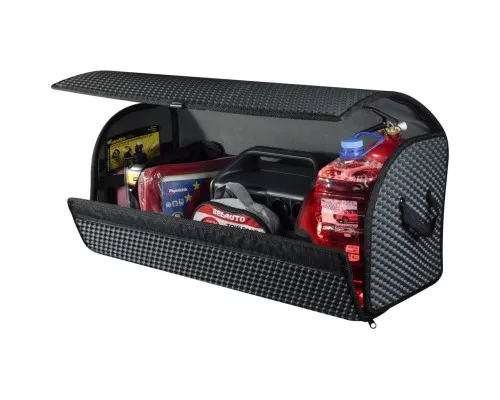 Сумка-органайзер EVAtech L-PRO 32x75x30 см. Сота сіра з чорним кантом (BS13641OL3SGB)