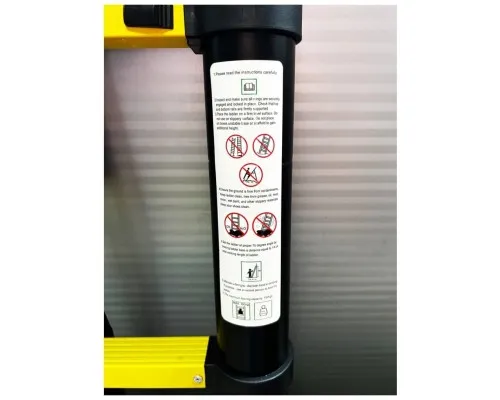 Драбина GTM телескопічна 13сх. 3,8м (KME1038Y/881038)