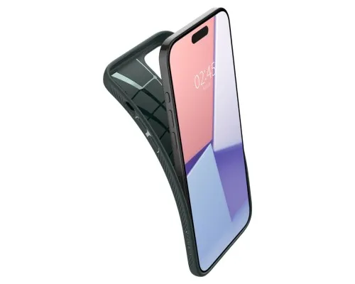 Чехол для мобильного телефона Spigen Apple iPhone 15 Pro Max Liquid Air Abyss Green (ACS06564)