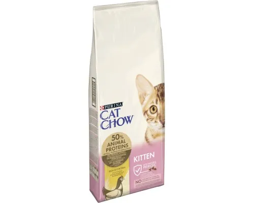 Сухий корм для кішок Purina Cat Chow Kitten з куркою 15 кг (5997204514028)