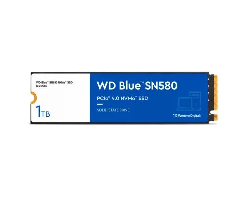 Накопитель SSD M.2 2280 1TB SN580 Blue WD (WDS100T3B0E)