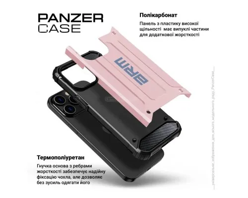 Чохол до мобільного телефона Armorstandart Panzer Xiaomi Redmi 13C 4G / Poco C65 Pink (ARM73703)