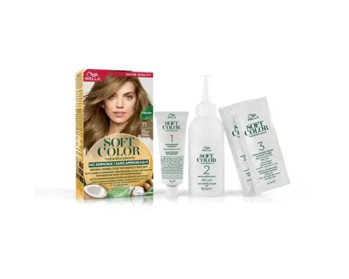 Фарба для волосся Wella Soft Color Безаміачна 71 - Попелястий блонд (3614228865760)