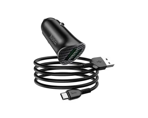 Зарядное устройство HOCO Z39 2xUSB Black (6931474735089)