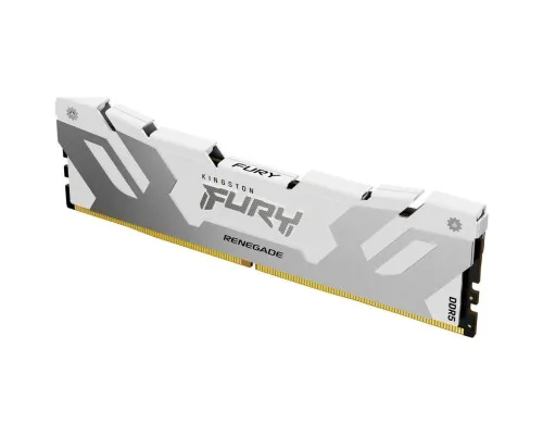 Модуль пам'яті для комп'ютера DDR5 16GB 7600 MHz Renegade White XMP Kingston Fury (ex.HyperX) (KF576C38RW-16)