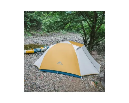 Палатка Naturehike двомісний CNK2300ZP024 жовтий (6976023923685)