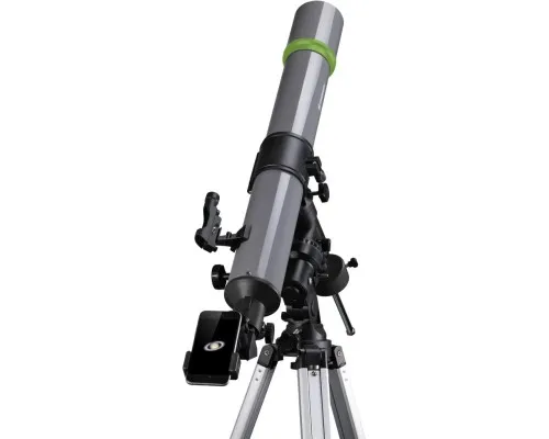Телескоп Bresser Space Explorer 90/900 EQ3 з місячним фільтром і адаптером для смартфона (9621801) (930727)