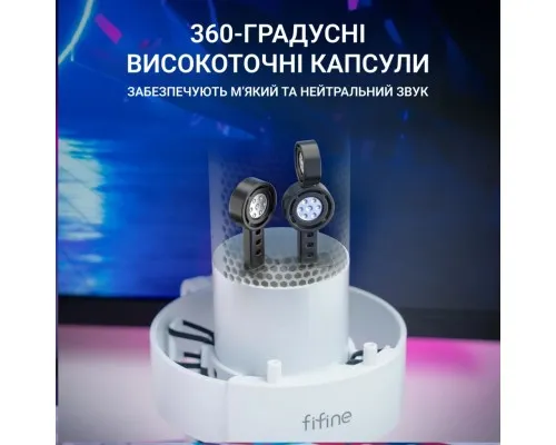 Микрофон Fifine A9W USB White (A9W)