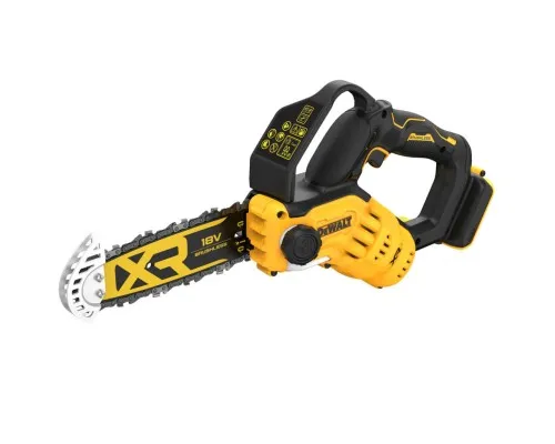 Цепная пила DeWALT мини, 18 В XR Li-lon 5Ah, бесщёточная, шина 20 см (DCMPS520P1)