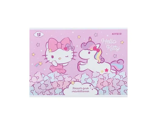 Альбом для малювання Kite Hello Kitty, 12 аркушів (HK24-241)