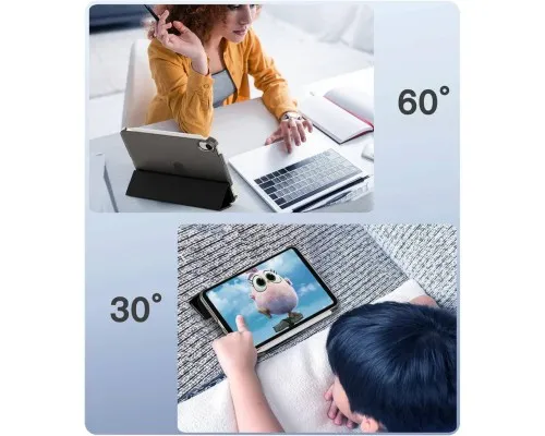 Чохол до планшета BeCover Tri Fold Hard Apple iPad Mini 7 2024 Black (712450)