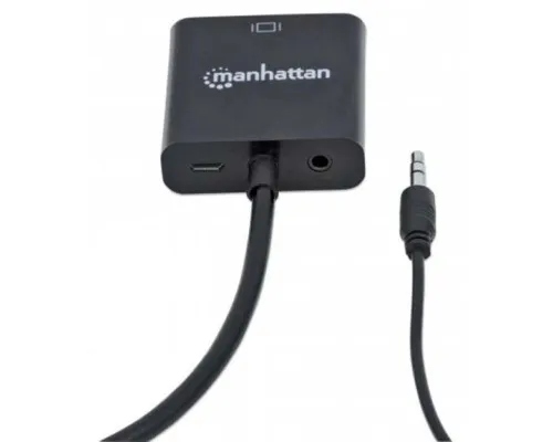 Перехідник HDMI M to VGA F Manhattan (151450)