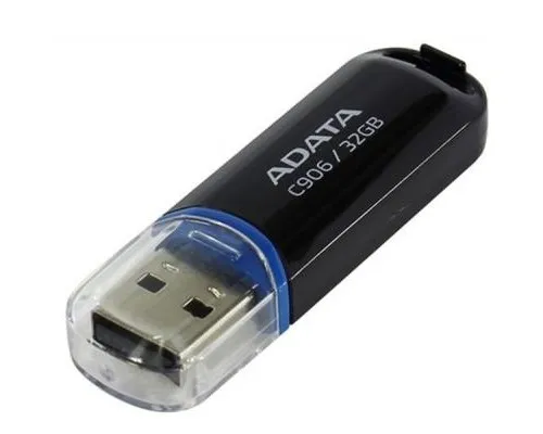 USB флеш накопитель ADATA 32GB C906 Black USB 2.0 (AC906-32G-RBK)