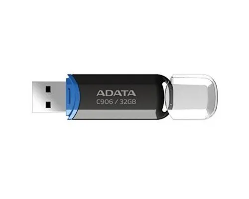 USB флеш накопитель ADATA 32GB C906 Black USB 2.0 (AC906-32G-RBK)