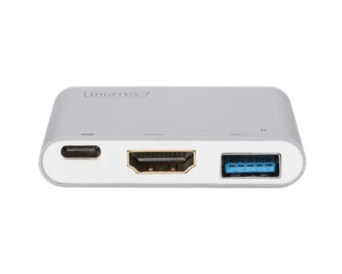 Перехідник Type-C to HDMI/USB 3.0/Type-C Digitus (DA-70838-1)