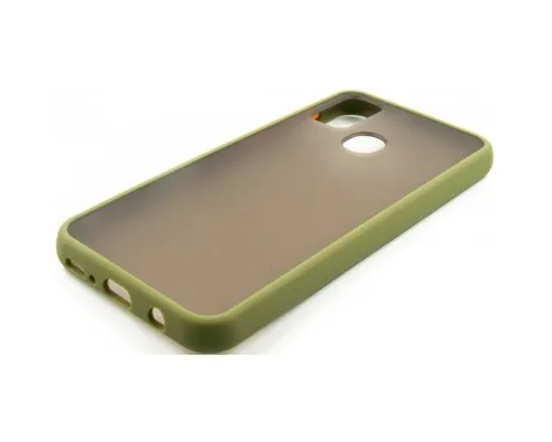 Чехол для мобильного телефона Dengos Matt Samsung Galaxy M21, green (DG-TPU-MATT-41) (DG-TPU-MATT-41)