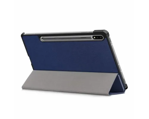 Чехол для планшета BeCover Smart Case Samsung Galaxy Tab S7 (SM-T875)/S8 (SM-X700/SM-X706) Deep Blue (705221)