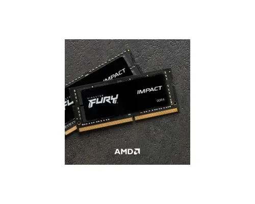 Модуль памяті для ноутбука SoDIMM DDR4 32GB (2x16GB) 2666 MHz FURY Impact Kingston Fury (ex.HyperX) (KF426S16IBK2/32)