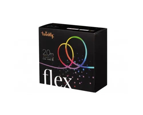 Гирлянда Twinkly Smart LED Flex RGB 200, IP20, 2м, кабель белый (TWFL200STW-WEU)