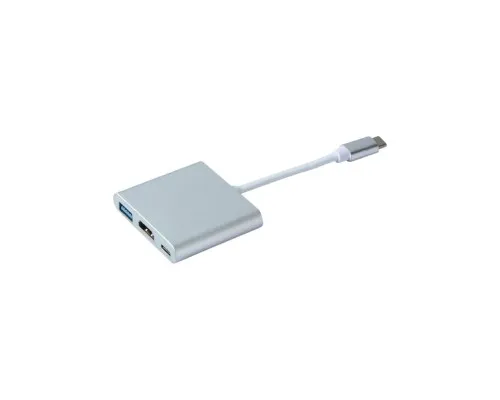Перехідник Dynamode Dynamode USB3.1 Type-C to 1хHDMI, 1хUSB 3.0, 1хUSB Type-C Fe (Multiport USB 3.1 Type-C to HDMI)