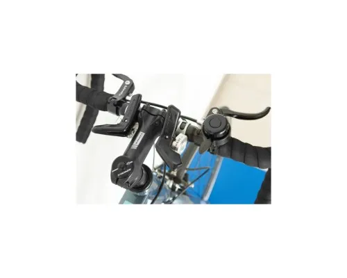 Велосипед Trinx Tempo 1.0 700C 50 см Grey-Blue-White (Tempo1.0(50)GBW)