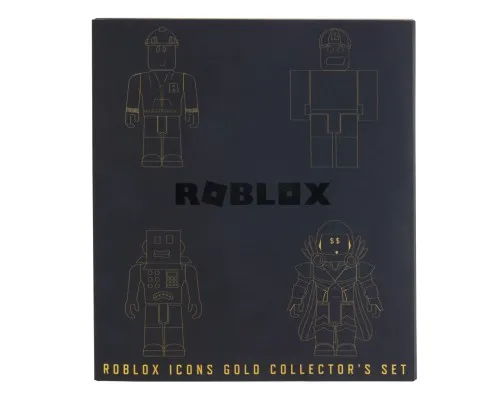 Фигурка для геймеров Jazwares Roblox Four Figure Pack Roblox Icons - 15th Anniversary Gold (ROB0527)