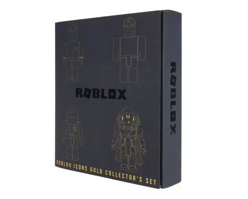Фігурка для геймерів Jazwares Roblox Four Figure Pack Roblox Icons - 15th Anniversary Gold (ROB0527)