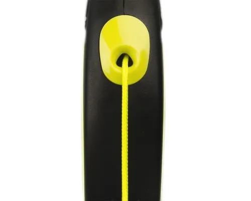 Поводок для собак Flexi New Neon M трос 5 м (желтый) (4000498025222)