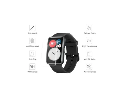 Пленка защитная Drobak Ceramics Huawei Watch Fit (2 шт) 313122 (313122)