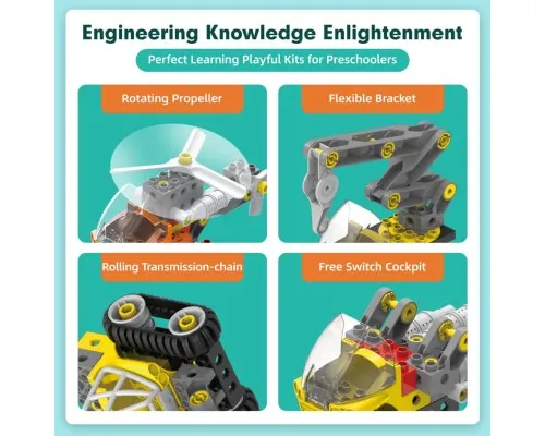 Конструктор Makerzoid Big Building Blocks-Mechanical Engineering Team (MKZ-OBK-MET)