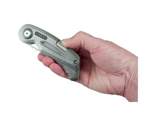 Нож монтажный Stanley QUICKSLIDE SPORT UTILITY KNIFE складной с двумя лезвиями (0-10-813)