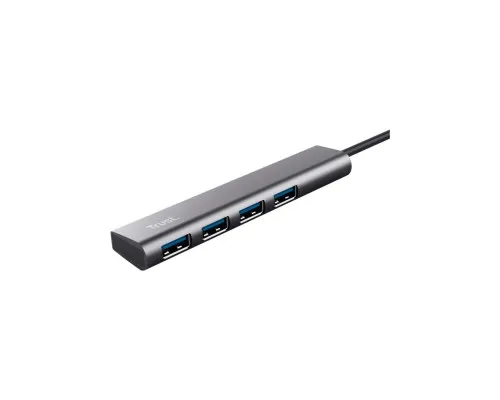 Концентратор Halyx 4-Port USB-A 3.2 Grey Trust (24947_TRUST)