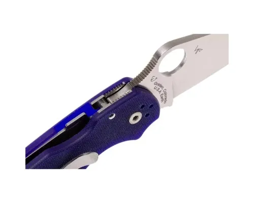 Ніж Spyderco Para 3 G10 S110V Dark Blue (C223GPDBL)