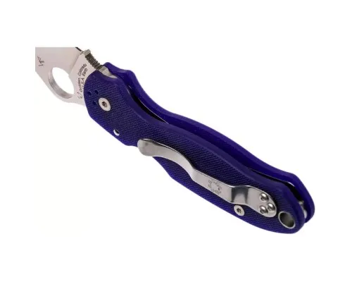 Ніж Spyderco Para 3 G10 S110V Dark Blue (C223GPDBL)