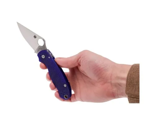 Ніж Spyderco Para 3 G10 S110V Dark Blue (C223GPDBL)