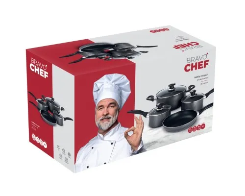 Набір посуду Bravo Chef 7 предметів (BC-6100)