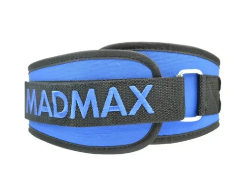 Атлетический пояс MadMax MFB-421 Simply the Best неопреновий Blue XL (MFB-421-BLU_XL)