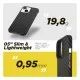 Чехол для мобильного телефона Armorstandart LikeCarbon MagCase Apple iPhone 15 Pro Black (ARM69290)