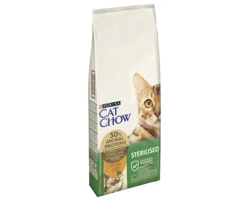 Сухой корм для кошек Purina Cat Chow Sterilised с индейкой 15 кг (7613287329592)