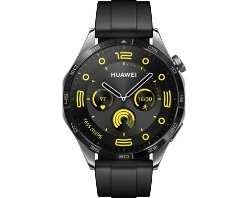 Смарт-годинник Huawei WATCH GT 4 46mm Active Black (55020BGS)