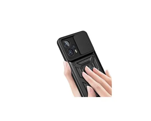 Чохол до мобільного телефона BeCover Military Poco F5 Black (709996)