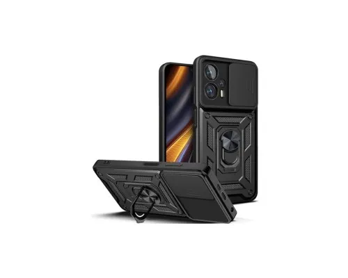 Чохол до мобільного телефона BeCover Military Poco F5 Black (709996)