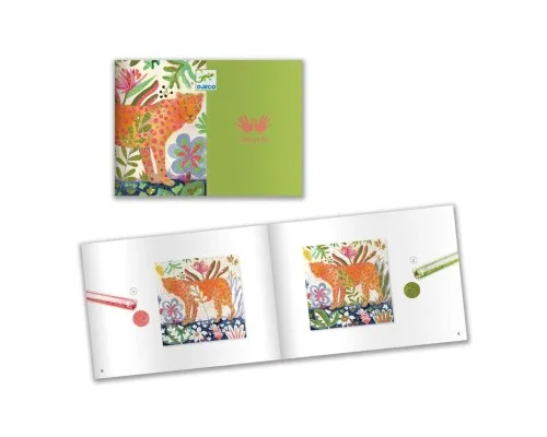 Набір для творчості Djeco Тропіки художній комплект малювання кольоровими (DJ09509)